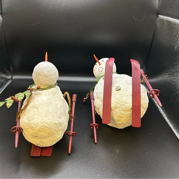 Skiing Snowmen Figures - Picture 5 of 13